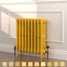 CI-RC660-YEL-TH - Richmond Yellow 4 Column Victorian Cast Iron Radiator H660mm x W1146mm CI-RC660-YEL-TH - Richmond Yellow 4 Column Victorian Cast Iron Radiator H660mm x W1146mm